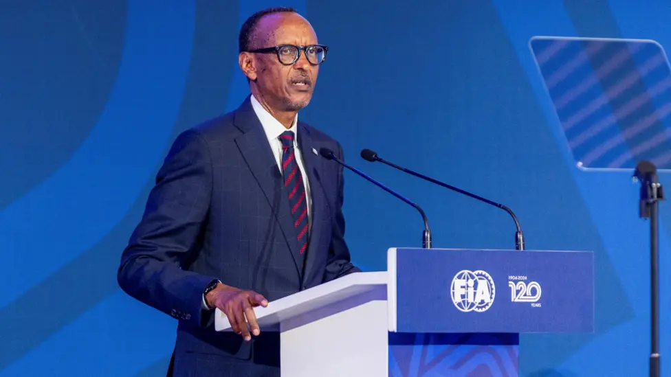 Rwanda President Kagame announces F1 race bid