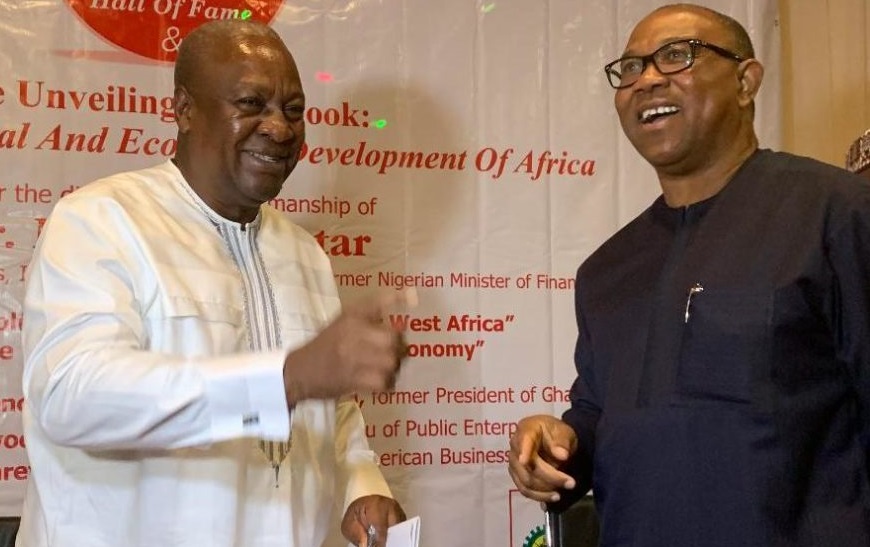 Peter Obi congratulates Mahama, praises democratic values