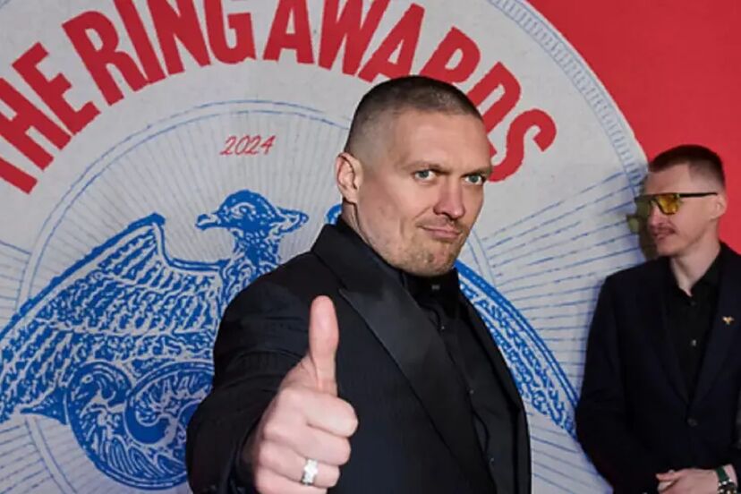 Oleksandr Usyk named Boxer of the Year by Ring Magazine