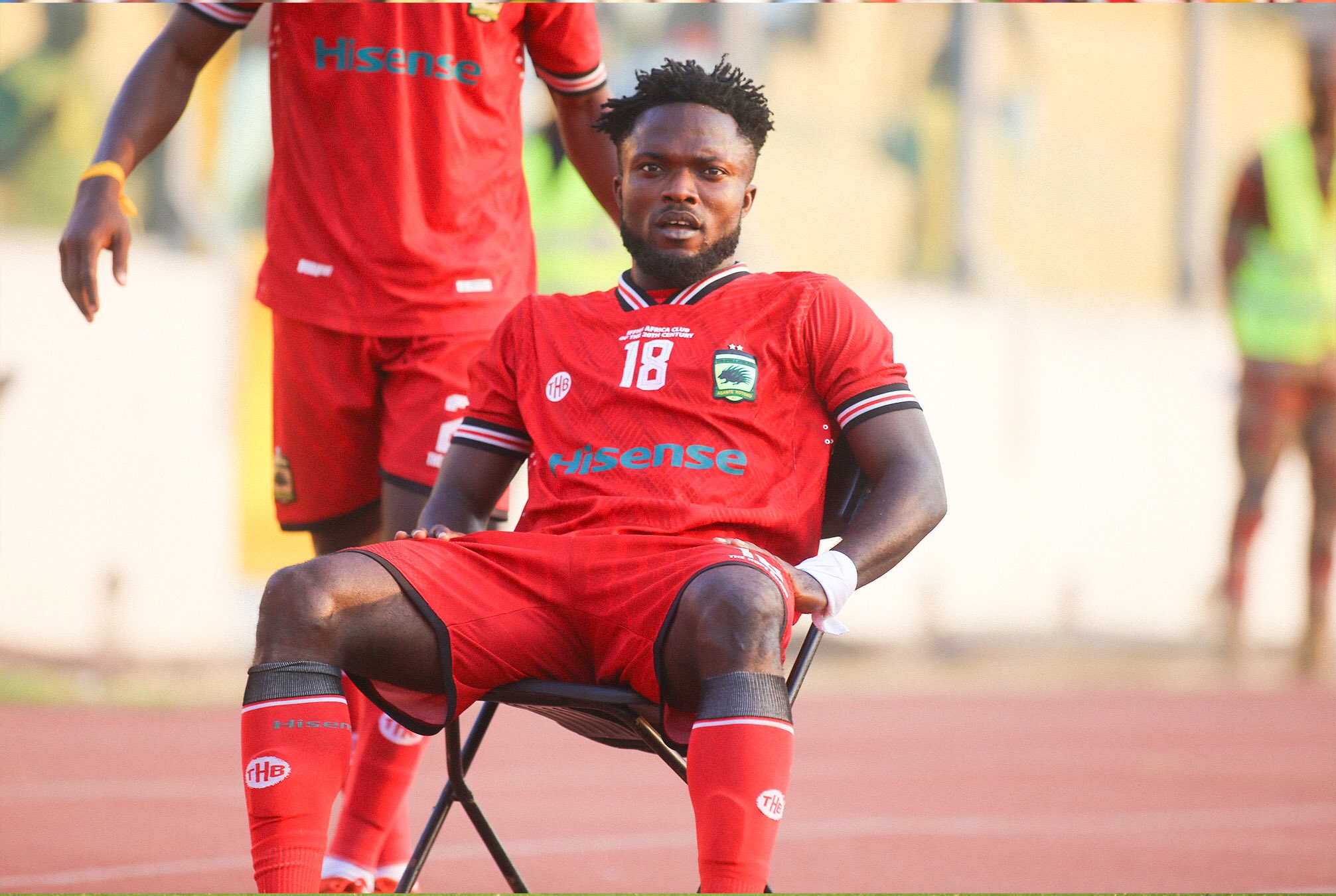 Asante Kotoko: Club confirms striker Albert Amoah to miss 2 months due to injury