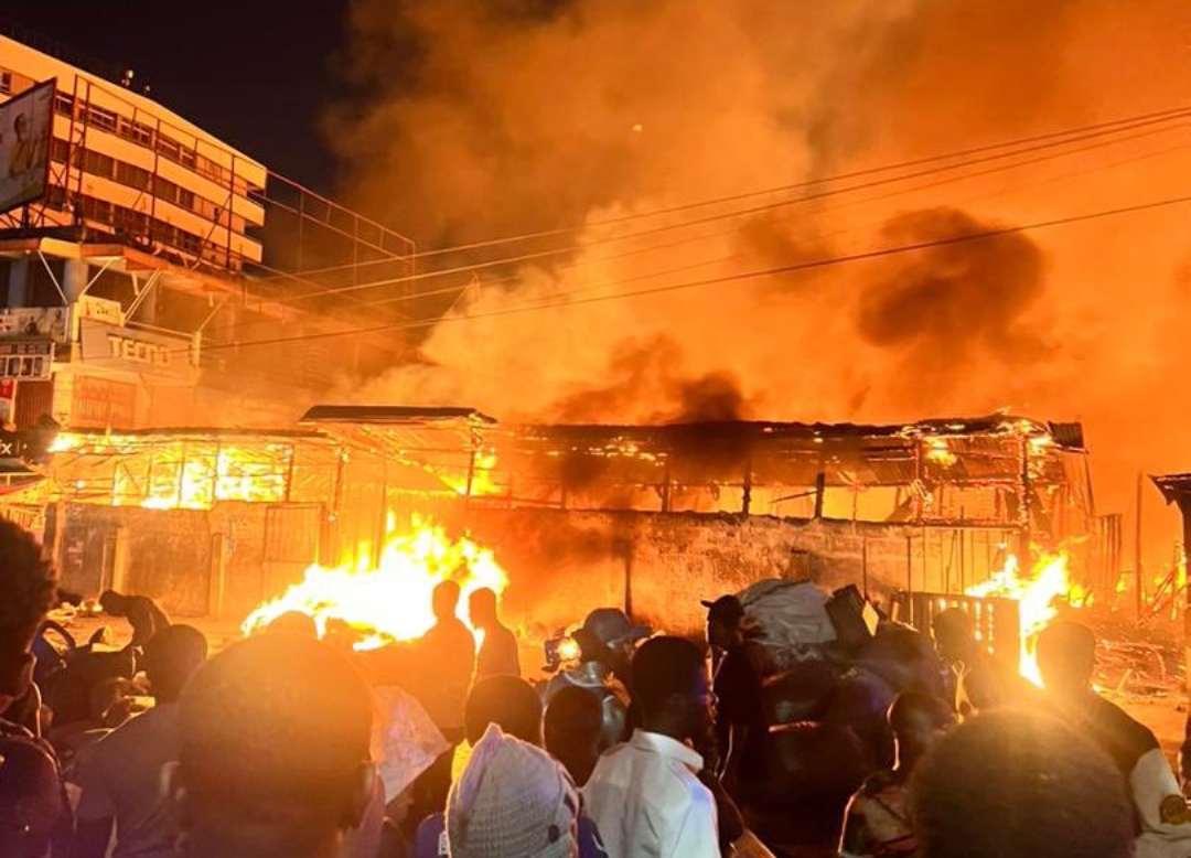 Fire ravages Kantamanto market, leaving traders devastated