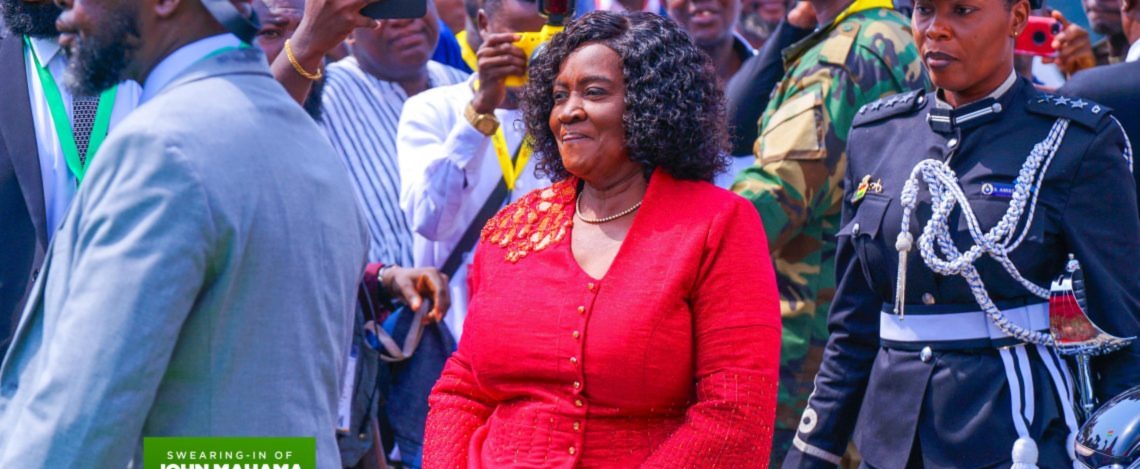 Prof. Naana Jane Opoku-Agyemang sworn in as Ghana’s first female Vice President