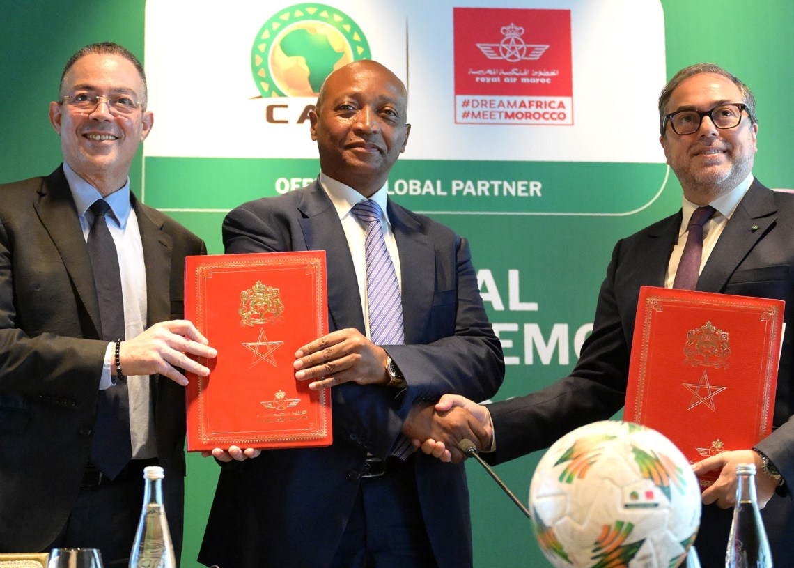 CAF confirms partnership with Royal Air Maroc for AFCON 2025