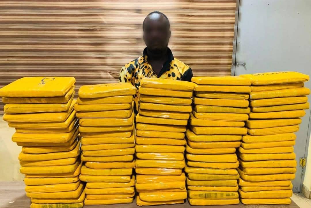V/R: Man nabbed with 92 slabs of weed in Akatsi