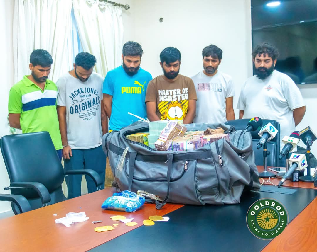 6 Indian nationals arrested for gold smuggling