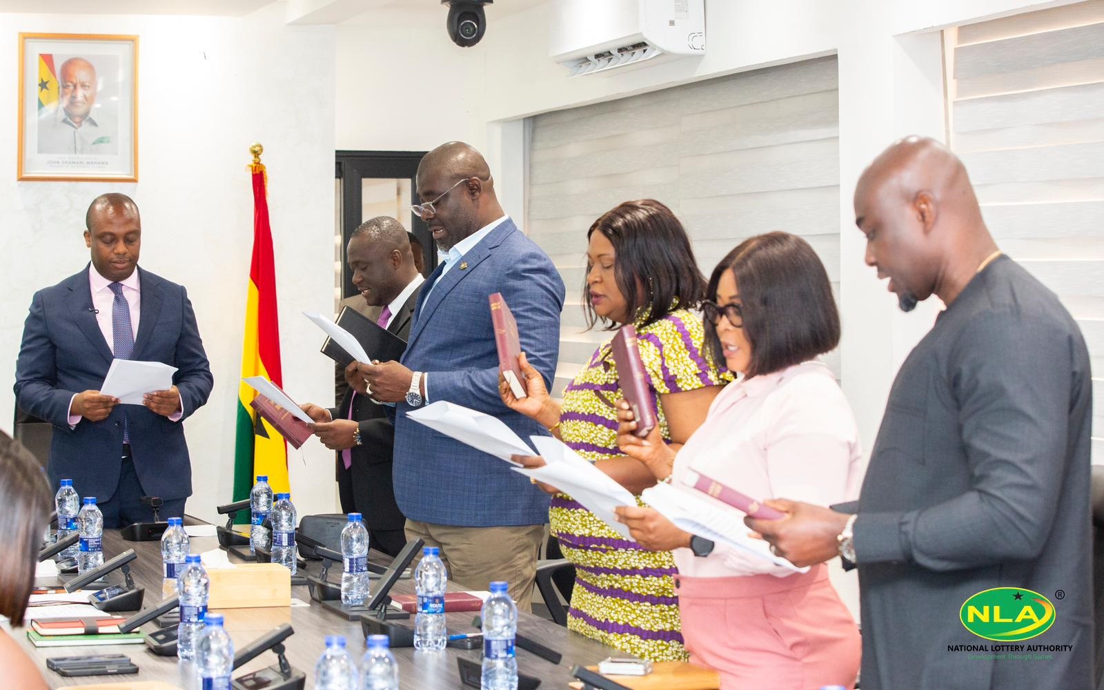Deputy Minister of Finance inaugurates NLA Governing Board