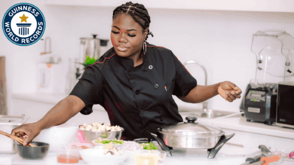 Liberian chef sets new world record with 140-hour cook-a-thon