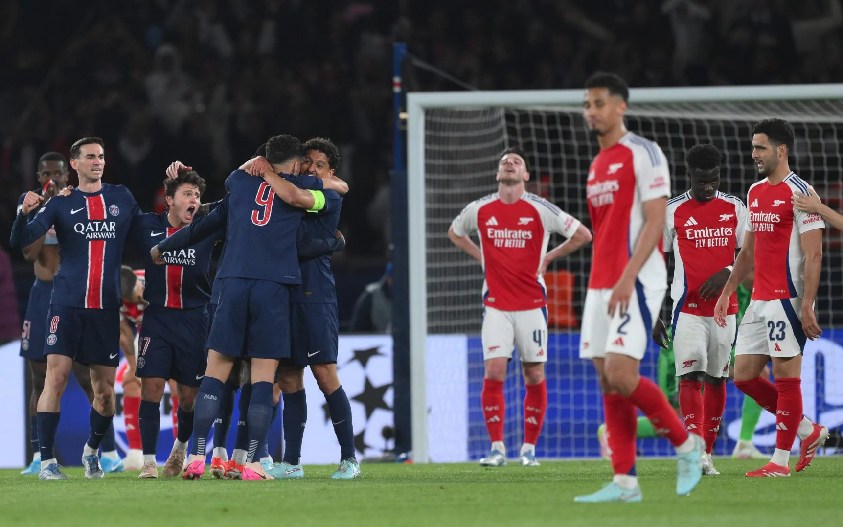 UCL| PSG beats Arsenal 2-1 to book final ticket to Munich