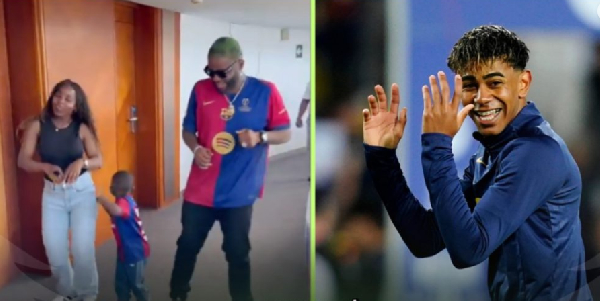 Skales racks up 40 million views in four days on TikTok after video with Lamine Yamal’s mum goes viral