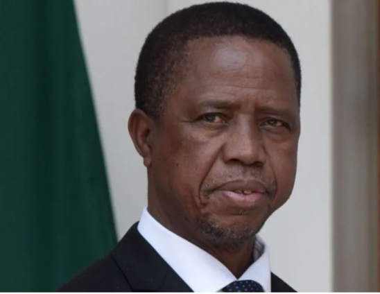 Former Zambian President Lungu dies aged 68