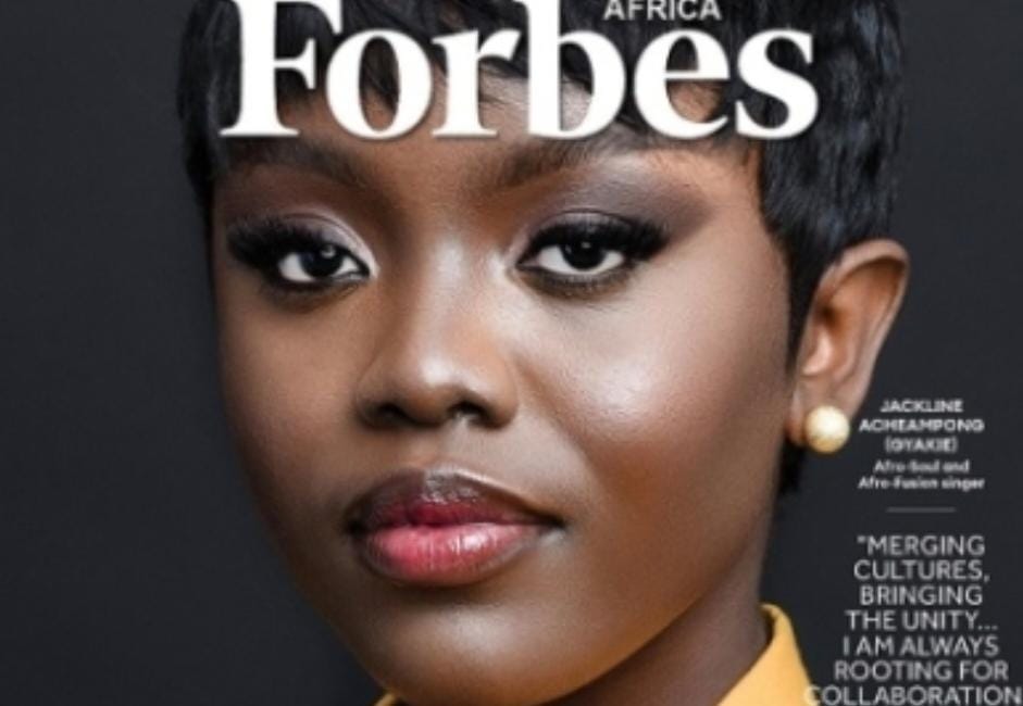 Ghana’s Music sensation Gyakie takes center stage on Forbes Africa’s 30 Under 30 list