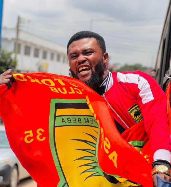MTN FA Cup finals: Asante Kotoko unfurls banner to honour Pooley