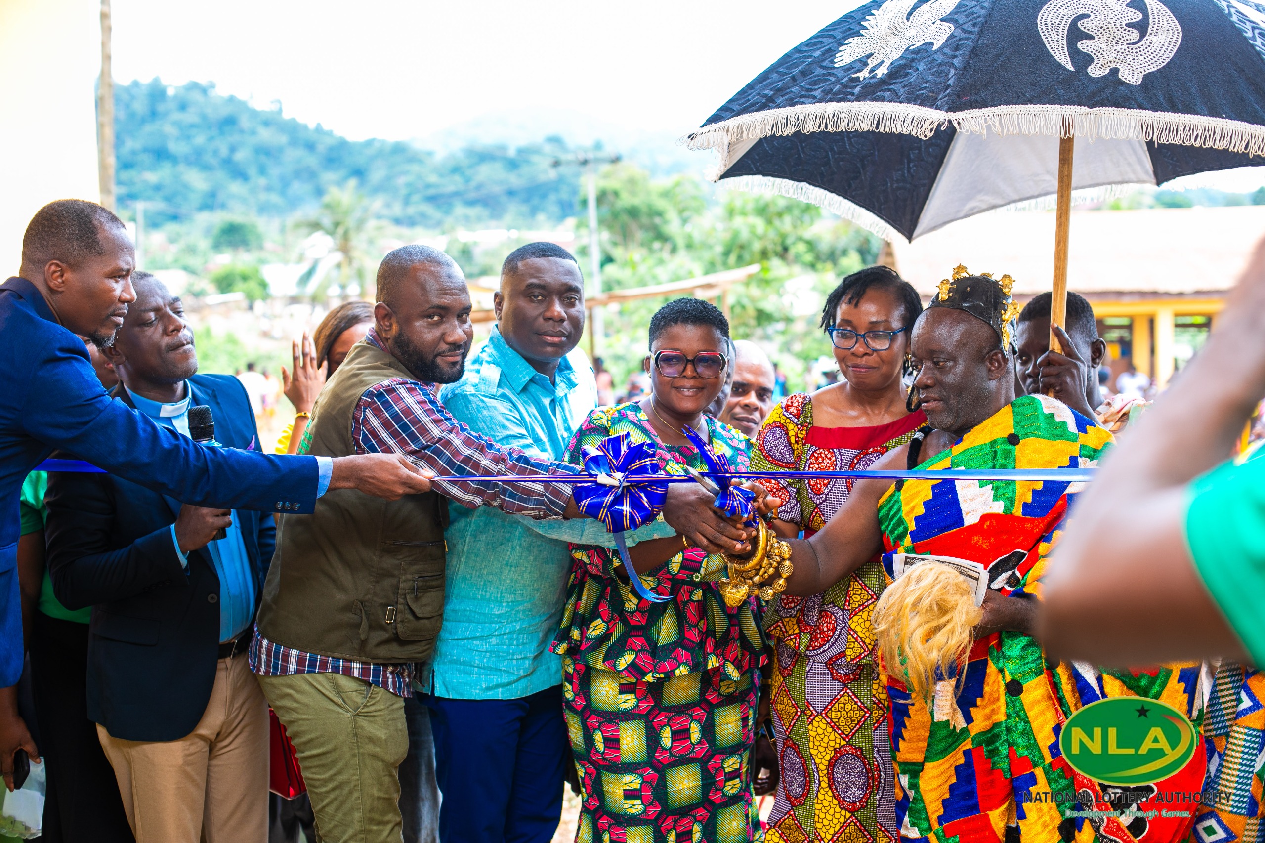 NLA Good Causes Foundation commissions 3-unit classroom block in Akanteng 