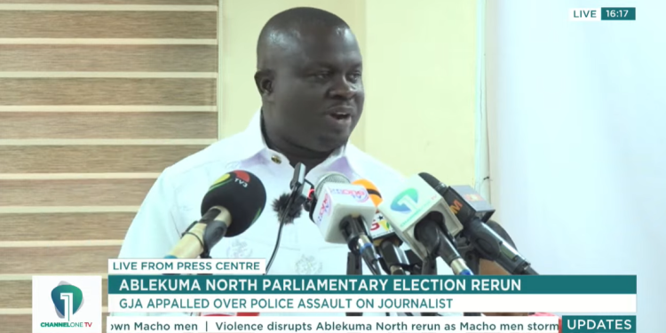 Ghana Journalists Association requests appropriate disciplinary action for police officer who assaulted GHOne reporter
