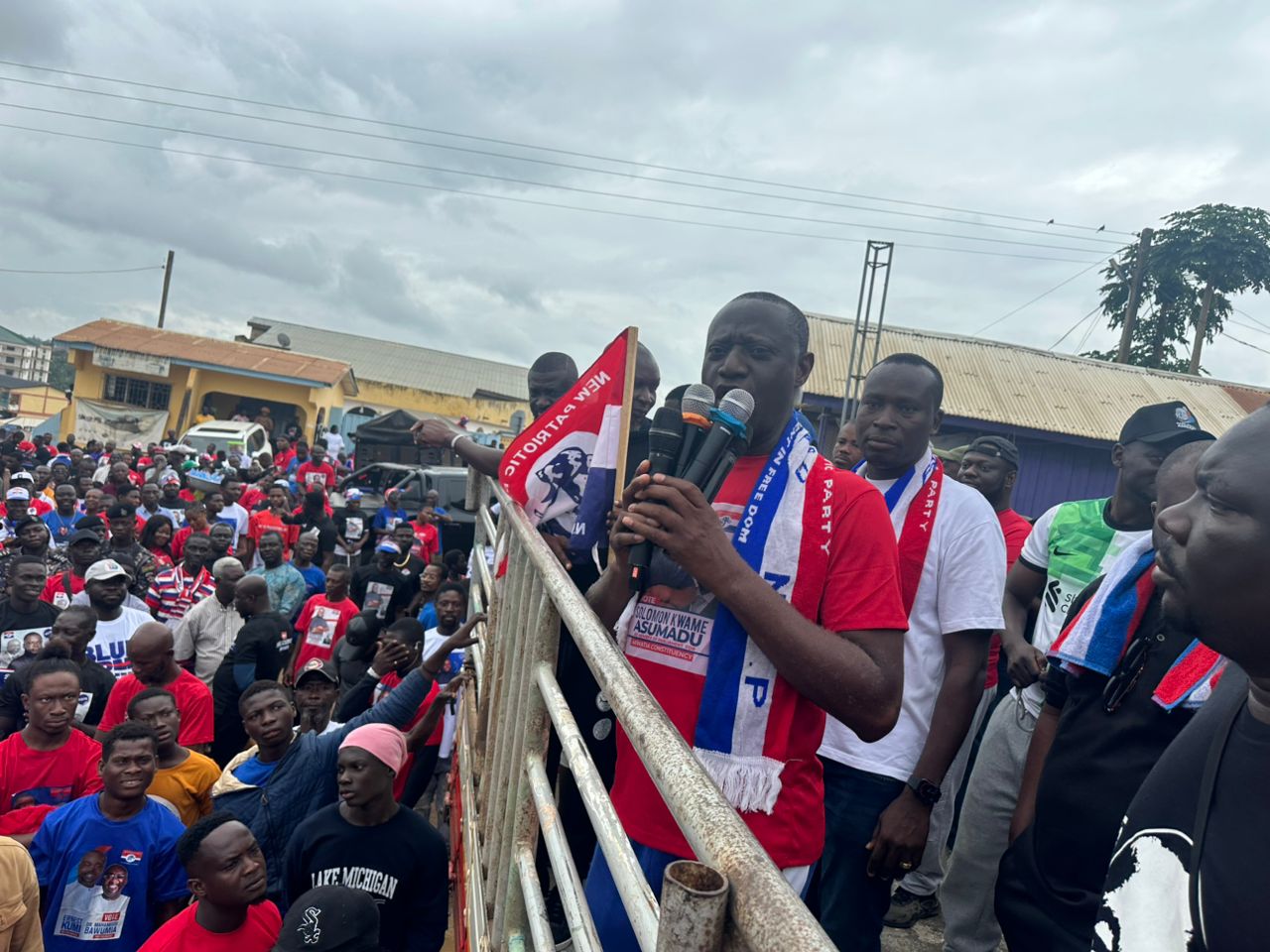 Akwatia by-election: NPP shakes grounds with massive unity walk Akwatia by-election: NPP shakes grounds with massive unity walk