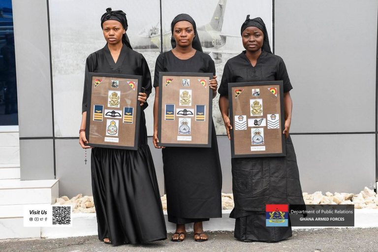 GAF honours fallen soldiers, families receive cash, ranks, insignia