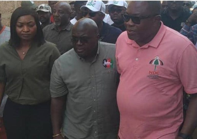 Julius Debrah storms Akwatia for by-election campaign