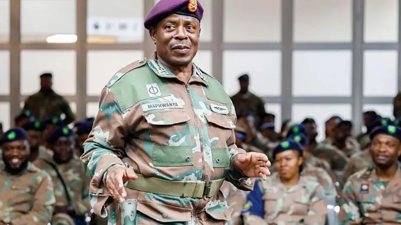 South Africa row over army chief’s pro-Iran comments