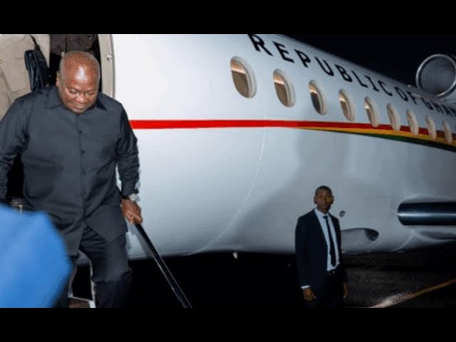 Mahama stranded in Dubai for 22hrs over NDC aircraft propaganda