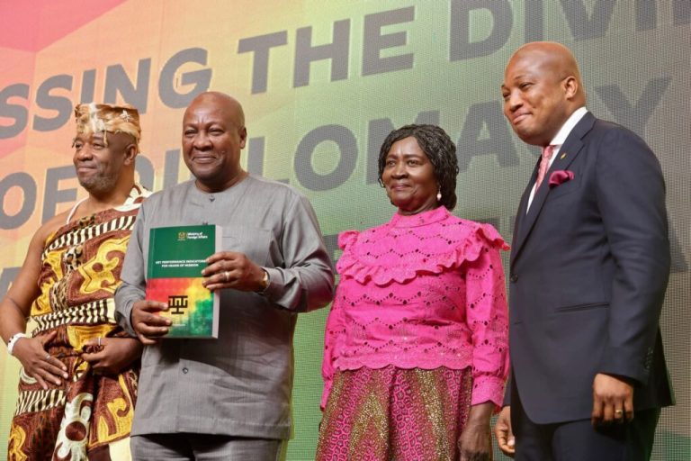 Mahama introduces performance targets for Ghana’s foreign diplomats