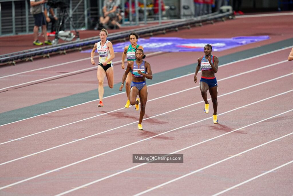 2025 World Athletics Championships – Melissa Jefferson wins Gold in 200m
