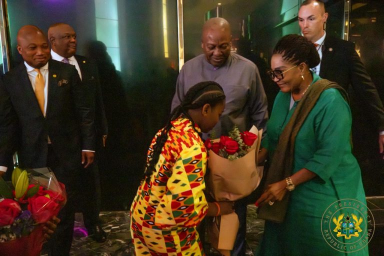 Mahama and Lordina arrive in New York for UN General Assembly Mahama and Lordina arrive in New York for UN General Assembly