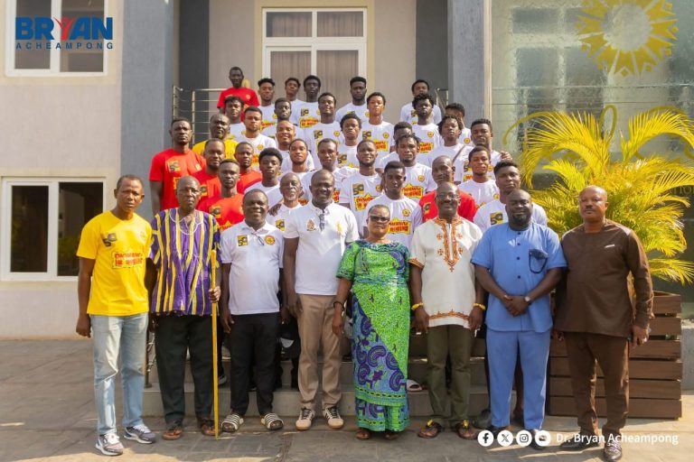 Bryan Acheampong hosts Okwawu United FC