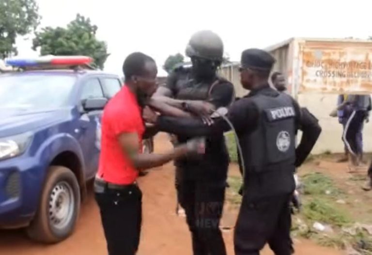 Police attack protesting Tamale Technical University students over rising fees Police attack protesting Tamale Technical University students over rising fees
