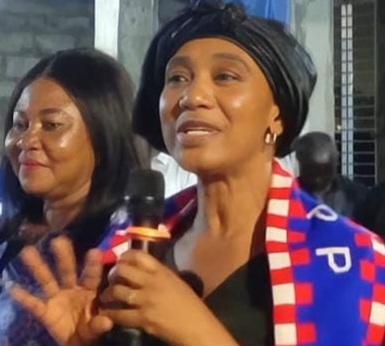 NPP flagbearer race: Kennedy Agyapong’s wife makes emotional plea in Ejisu