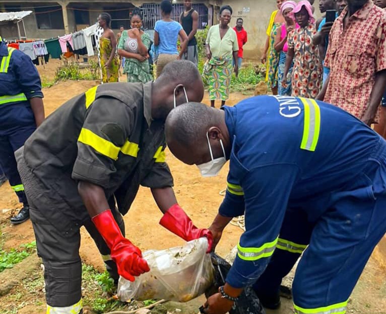 Baby found dead in toilet pit at Suhum Ali