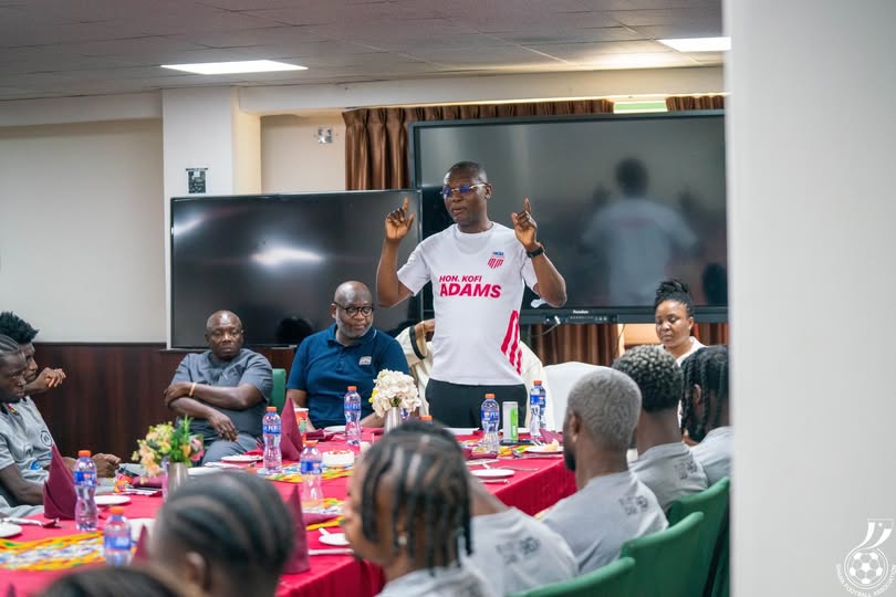 ‘There’s no better team than you’ – Sports Minister Kofi Adams tells Black Stars ahead of Mali clash