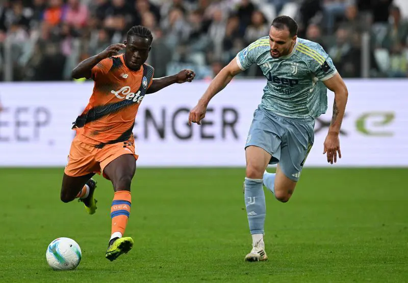 Kamaldeen Sulemana scores in Atalanta’s draw at Juventus