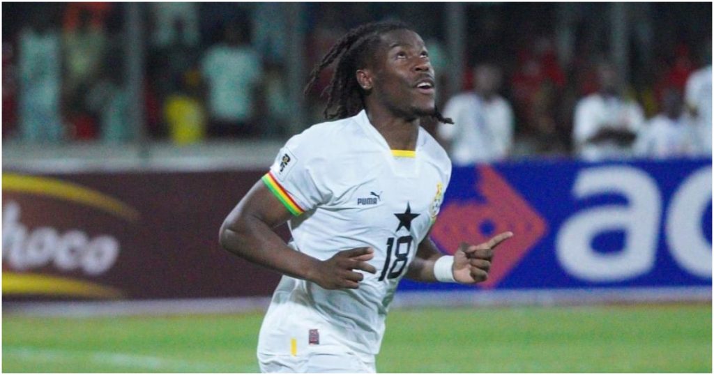 2026 FIFA World Cup Q: Brandon Thomas-Asante replaces Inaki Williams in Ghana’s squad against CAR and Comoros