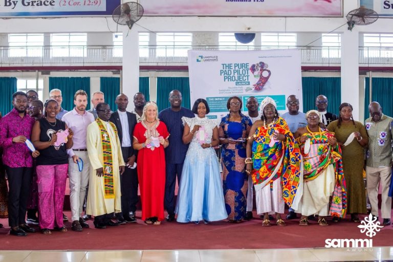 Sammi Awuku champions menstrual hygiene with ‘Pure Pad Project’ in Akuapem North