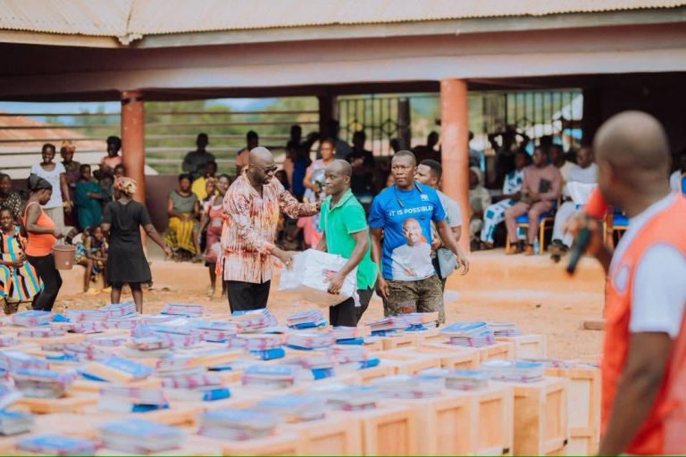 Bosome Freho MP supports 1,468 SHS students with full prospectus package