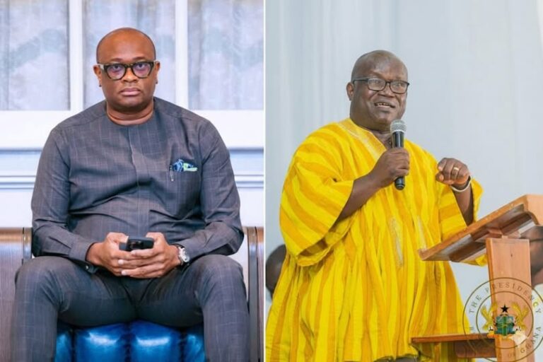 Ken Ashigbey and Stan Dogbe clash over galamsey fight in Simpa