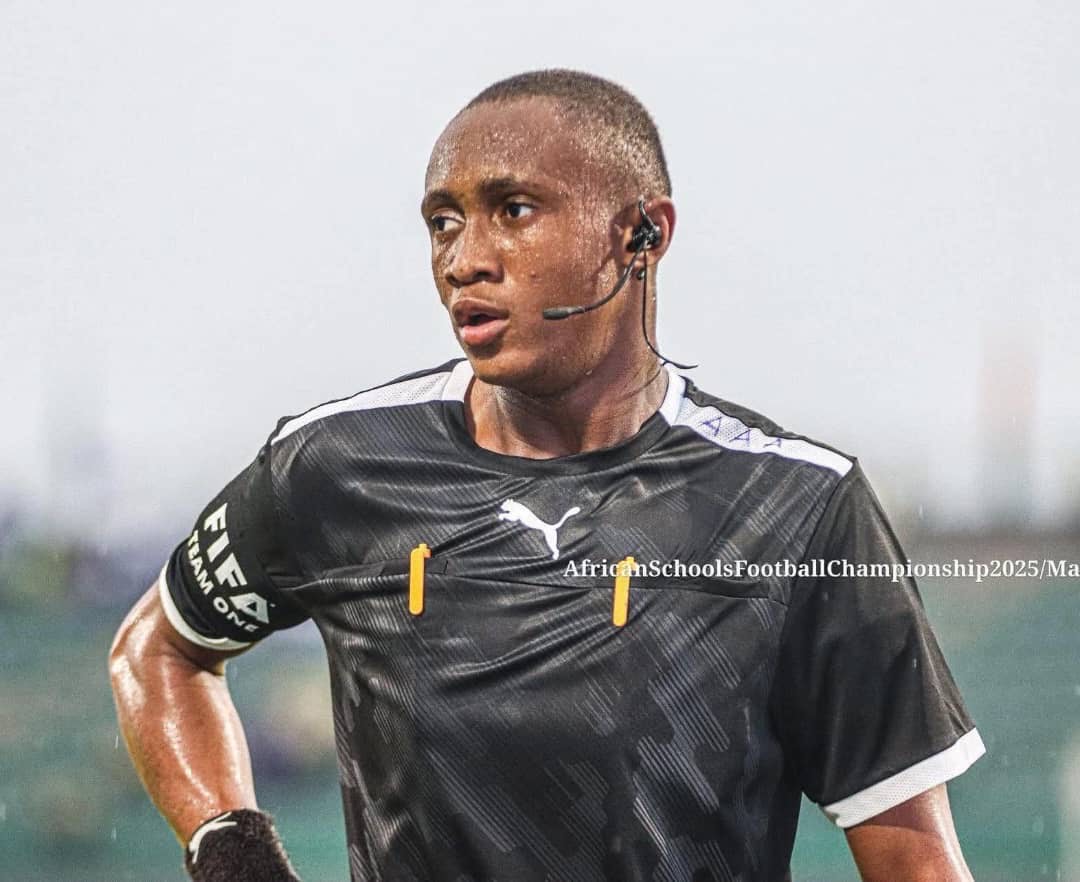 17-year-old Adongo Angelous Akurugu makes history following successful officiating in Ghana Premier League