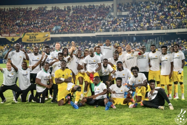 2025 CAF Awards: Ghana nominated among 10 teams for ‘National Team Of The Year Award’