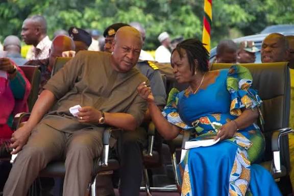 Mahama promoting Jane Naana as NDC presidential candidate