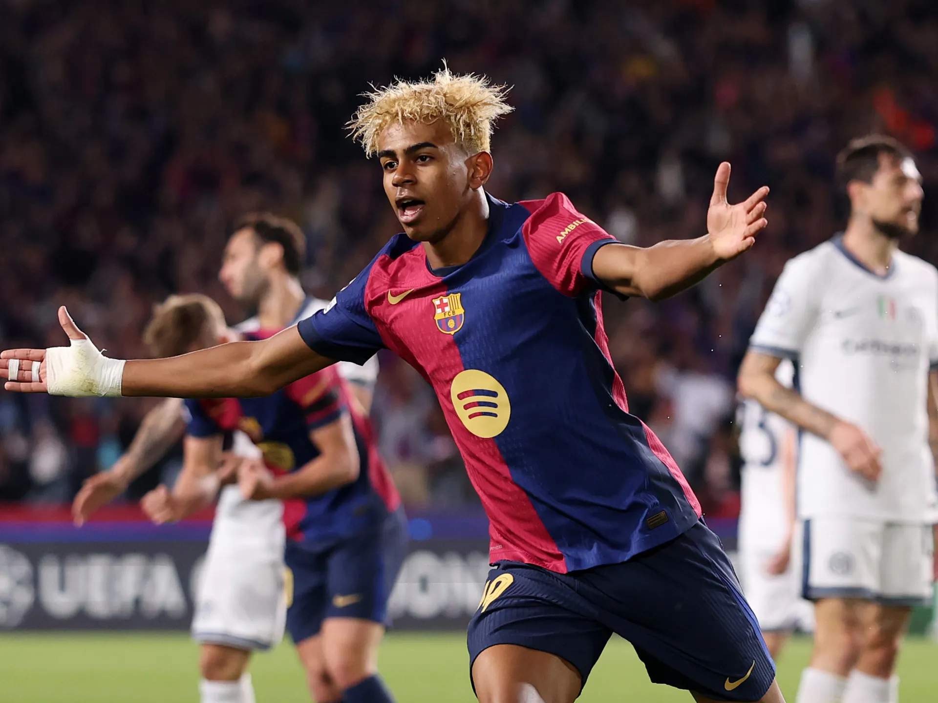 Barcelona teenager Lamine Yamal ranked most valuable player as Saka sits 8th