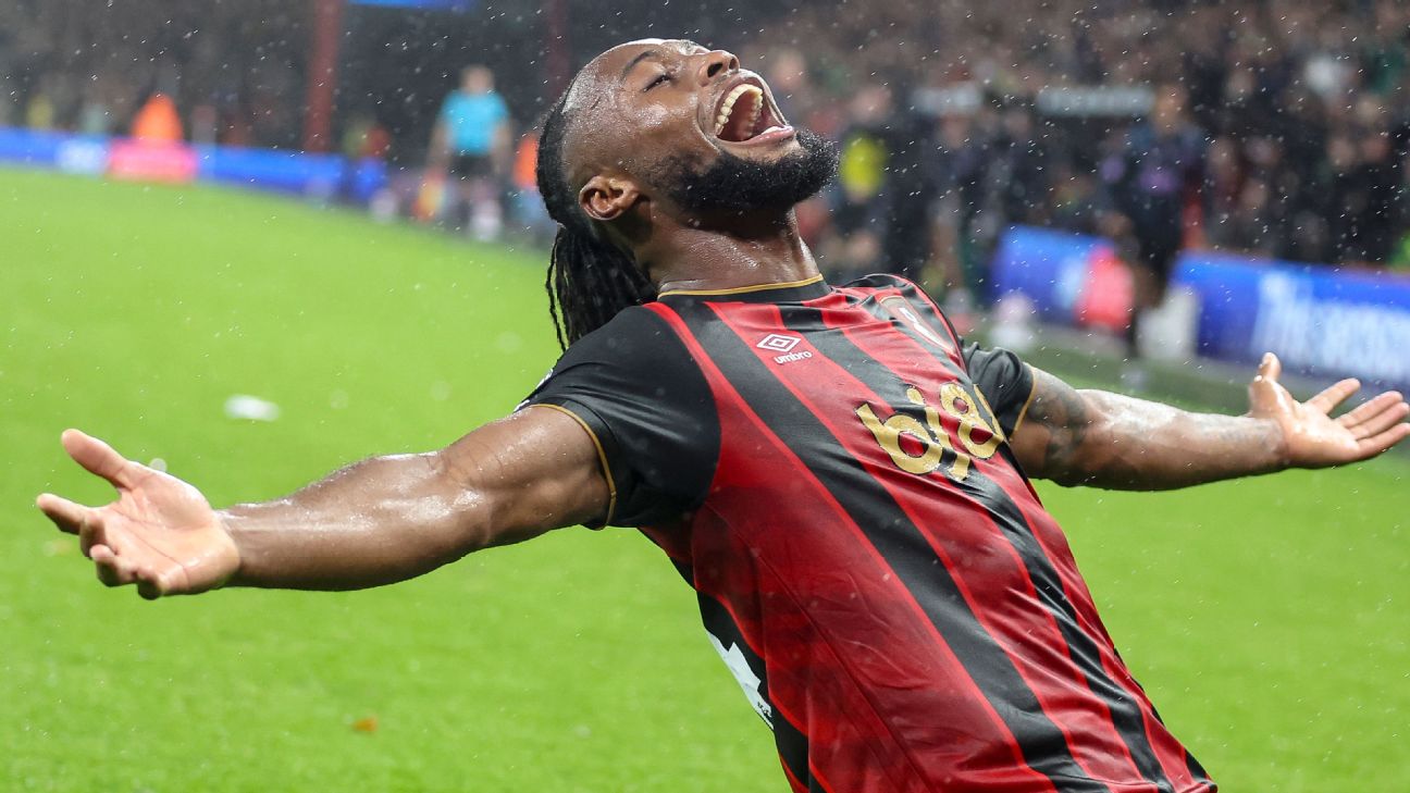 Andoni Iraola praises Semenyo’s growth after brace against Fulham