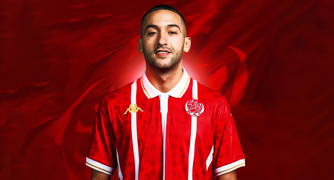 Morocco: Wydad Casablanca announces Hakim Ziyech as new signing