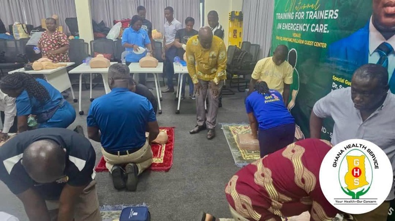 Ghana Health Service trains staff on emergency cases