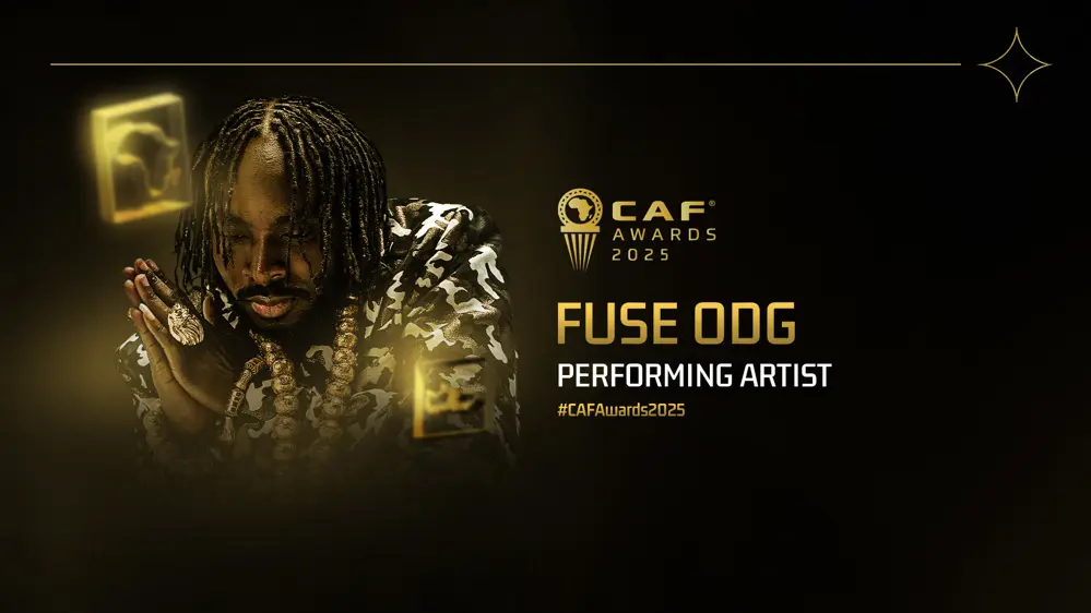 Fuse ODG to perform at 2025 CAF Awards