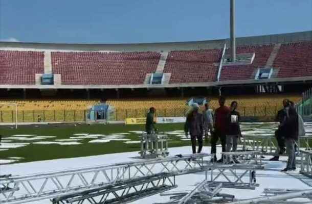 National Sports Authority secures new pitch covers to protect national stadia