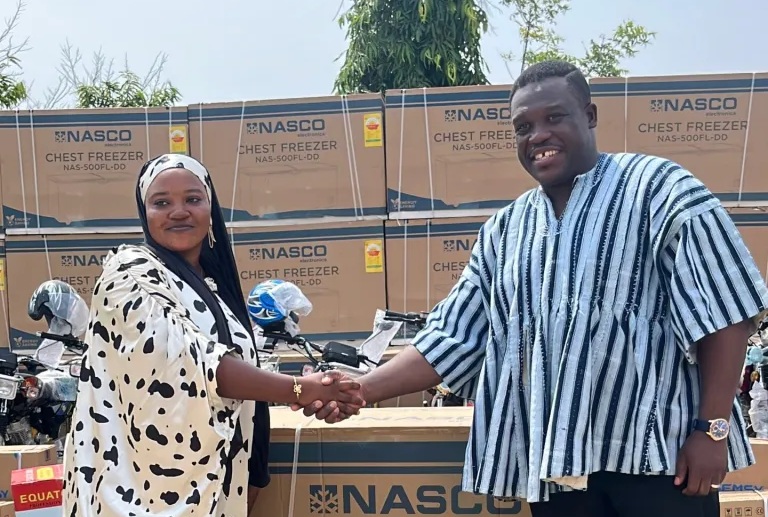 Sam George empowers constituents with tools and financial support