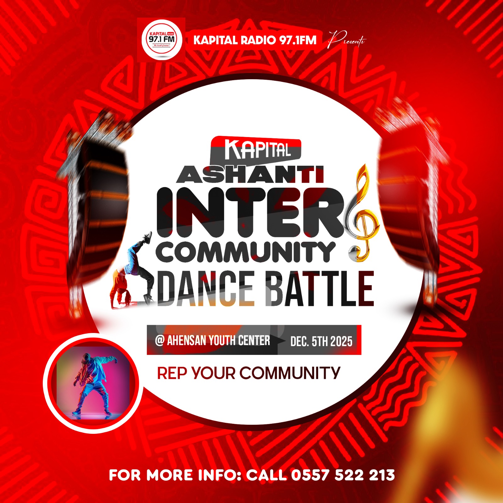 2025 Kapital Ashanti Inter-Community Dance Battle: Names of ‘Dancers and Communities’ they represent