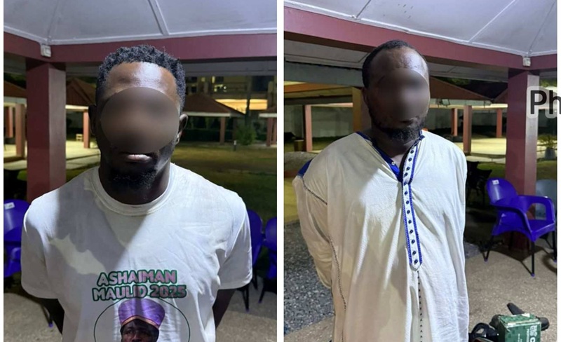 Adabraka robbery: Police arrest two more suspects; arms and ammunition recovered