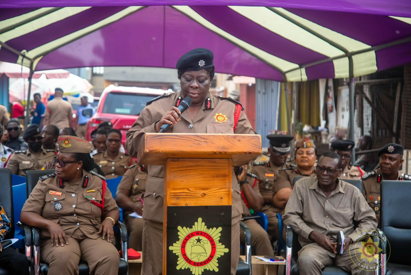 GNFS launches National Inter-Market Fire Safety Competition at Mallam Atta