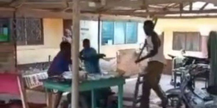 Central Region: Armed men enter Akoti Health Centre, assault patient receiving treatment